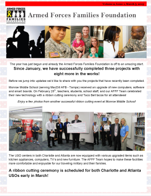 AFFF Newsletter