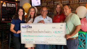 Sea Dog Brewing Company beer buyers help military families